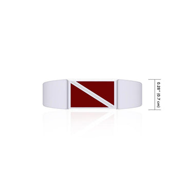 Dive Flag Ring TR1794 - Jewelry